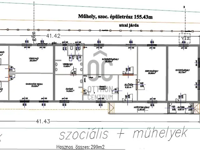 Eladó kereskedelmi és ipari ingatlan Debrecen, Falóger 340 nm