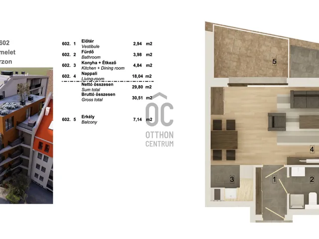 Eladó lakás Budapest VIII. kerület 33 nm