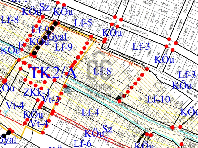 Eladó telek Hegyeshalom 1186 nm