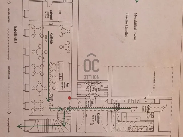 Eladó kereskedelmi és ipari ingatlan Budapest VII. kerület 165 nm