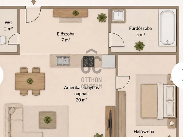 Eladó lakás Budapest XIII. kerület, Angyalföld 44 nm