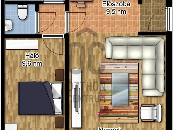 Kiadó lakás Budapest XIII. kerület, Angyalföld 43 nm