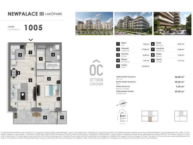 Eladó lakás Budapest XIII. kerület, Angyalföld 44 nm