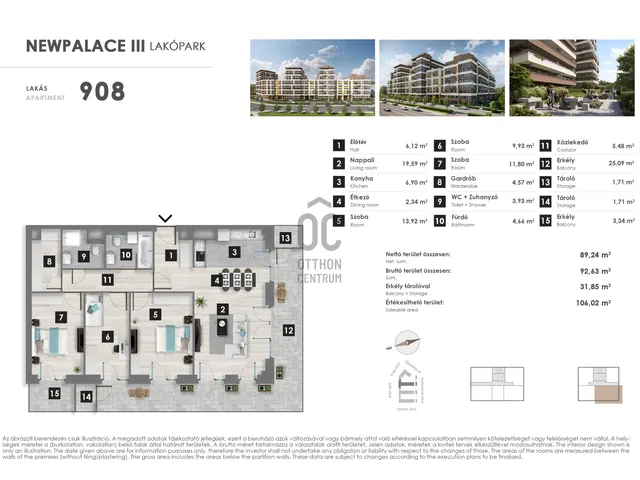 Eladó lakás Budapest XIII. kerület, Angyalföld 89 nm
