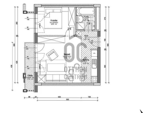 Eladó lakás Budapest XIII. kerület 37 nm