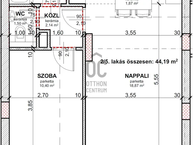 Eladó lakás Budapest XIII. kerület, Angyalföld 44 nm