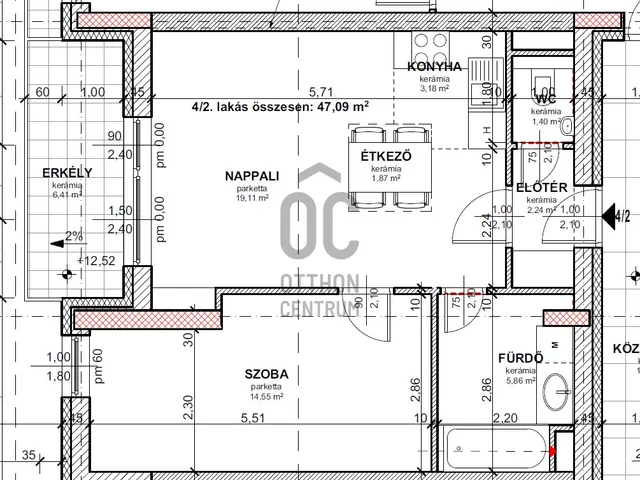 Eladó lakás Budapest XIII. kerület, Angyalföld 47 nm