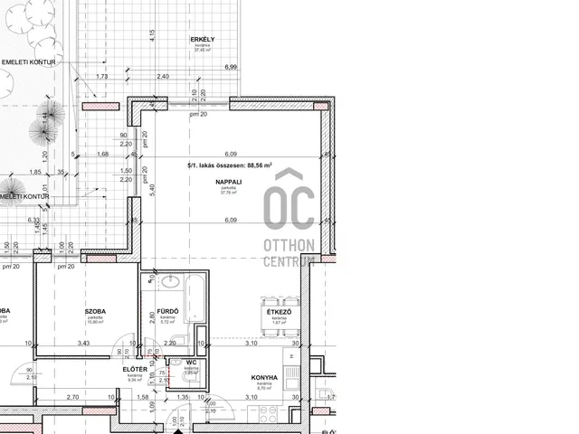 Eladó lakás Budapest XIII. kerület, Angyalföld 87 nm