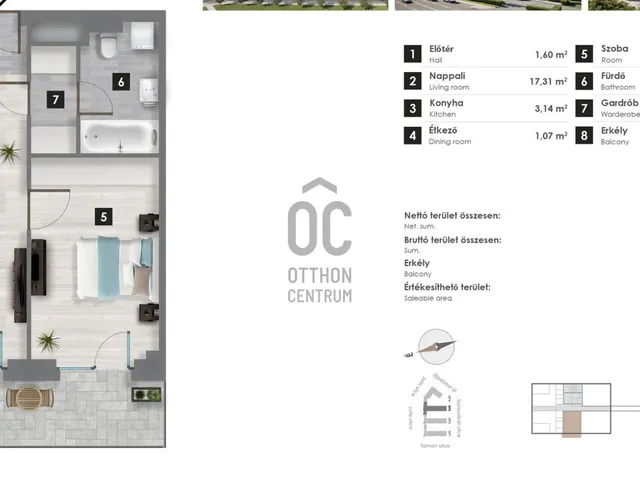 Eladó lakás Budapest XIII. kerület, Angyalföld 44 nm