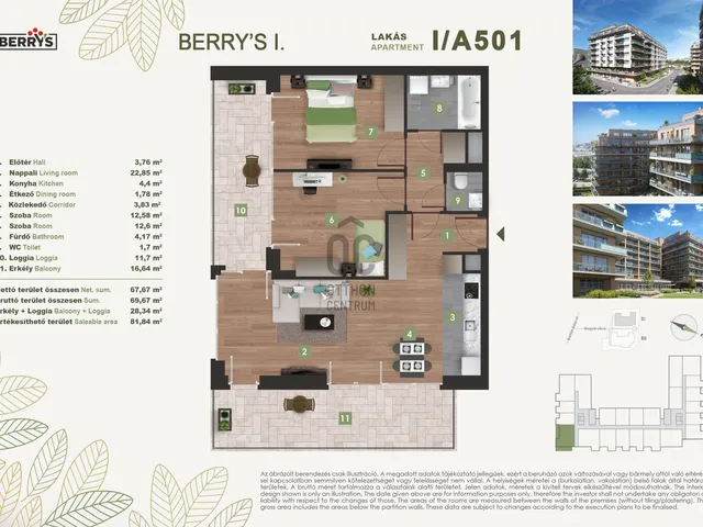 Eladó lakás Budapest XI. kerület, Kelenföld 76 nm