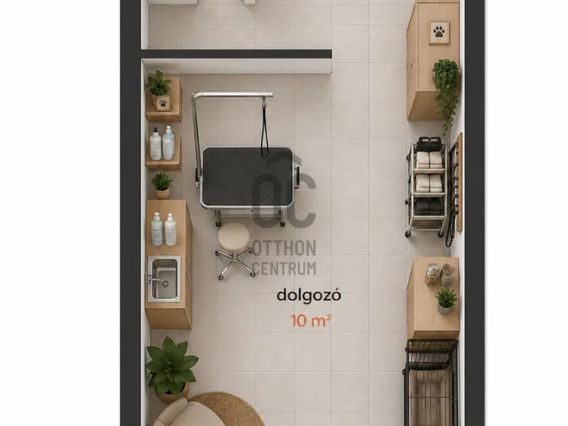 Eladó kereskedelmi és ipari ingatlan Budapest XIII. kerület, Újlipótváros 13 nm