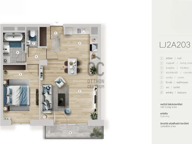 Eladó lakás Budapest XIII. kerület 51 nm