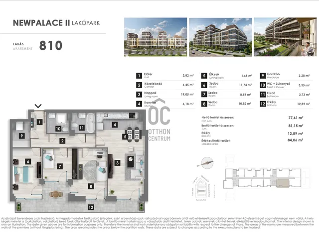 Eladó lakás Budapest XIII. kerület, Angyalföld 77 nm