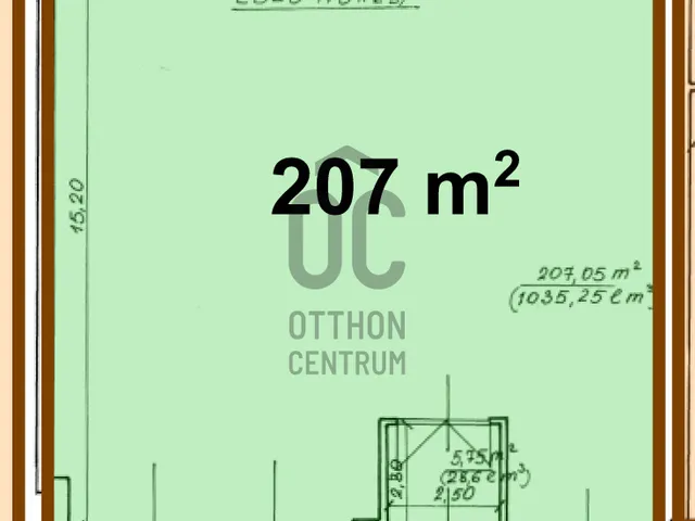 Kiadó kereskedelmi és ipari ingatlan Tököl 207 nm