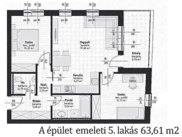 Eladó lakás Budapest XXIII. kerület, Soroksár-Újtelep 63 nm