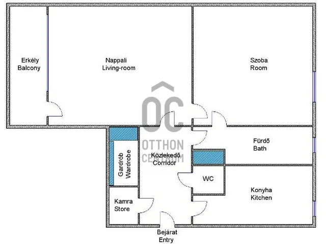 Eladó lakás Budapest XXII. kerület, Nagytétény, Füttyös utca 55 nm