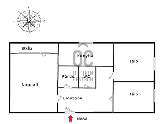 Eladó lakás Budapest XI. kerület, Őrmező 55 nm