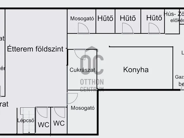 Eladó kereskedelmi és ipari ingatlan Budapest VII. kerület, Belső-Erzsébetváros 167 nm