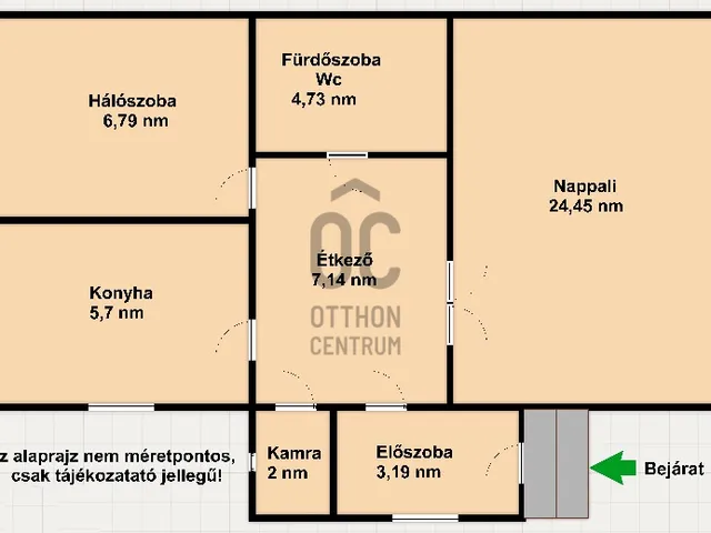 Eladó ház Budapest XXI. kerület, Királyerdő 54 nm