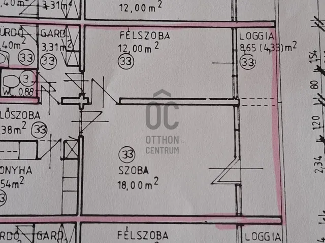 Eladó lakás Budapest VIII. kerület, Corvin negyed, Práter utca 55 nm