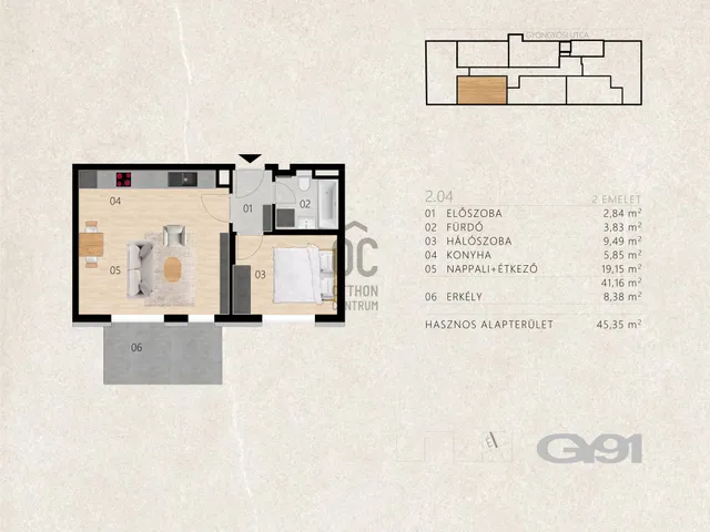 Eladó lakás Budapest XIII. kerület, Angyalföld 41 nm