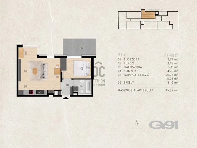 Eladó lakás Budapest XIII. kerület, Angyalföld 41 nm