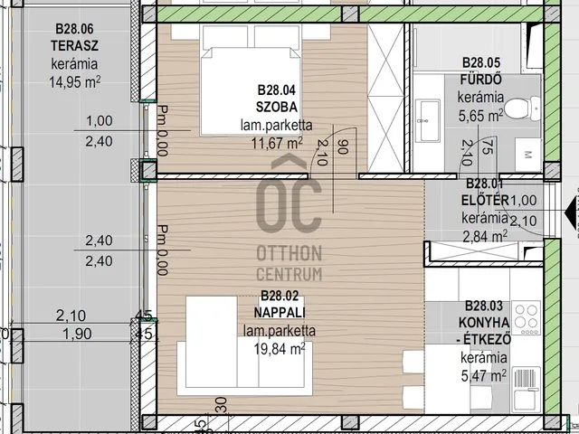 Eladó lakás Hévíz 45 nm