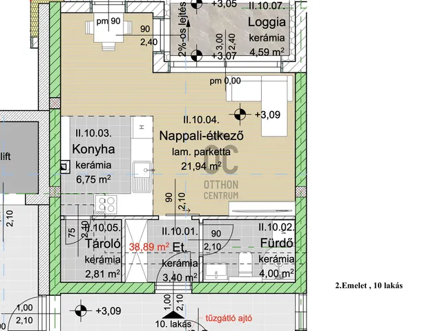 Eladó lakás Keszthely