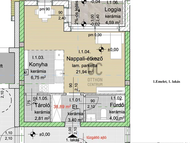 Eladó lakás Keszthely