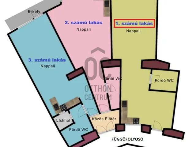 Eladó lakás Budapest IX. kerület, Középső Ferencváros 35 nm