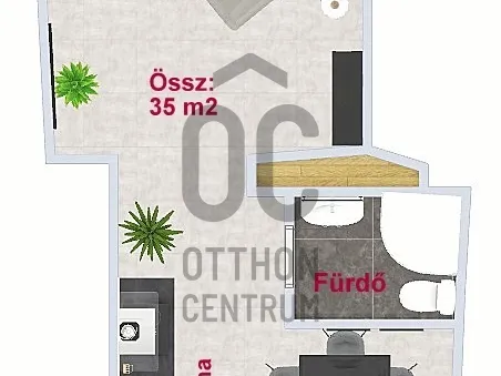 Eladó lakás Budapest IX. kerület, Középső Ferencváros 35 nm