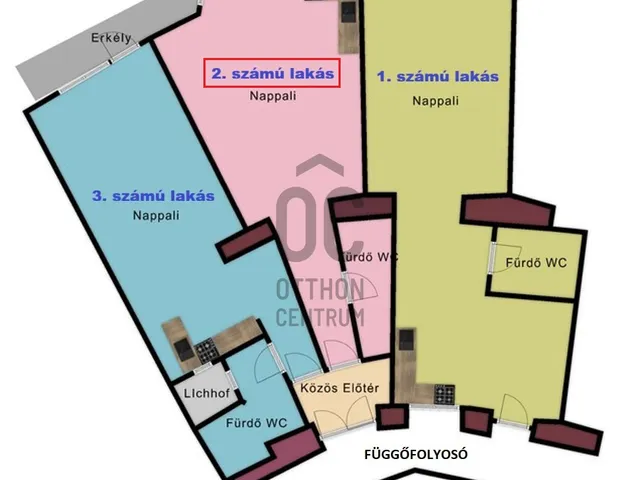 Eladó lakás Budapest IX. kerület, Középső Ferencváros 38 nm