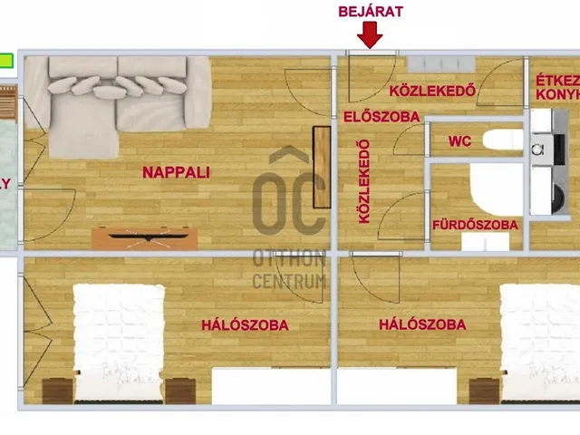 Eladó lakás Budapest XV. kerület, Rákospalota, Alkotmány utca 64 nm