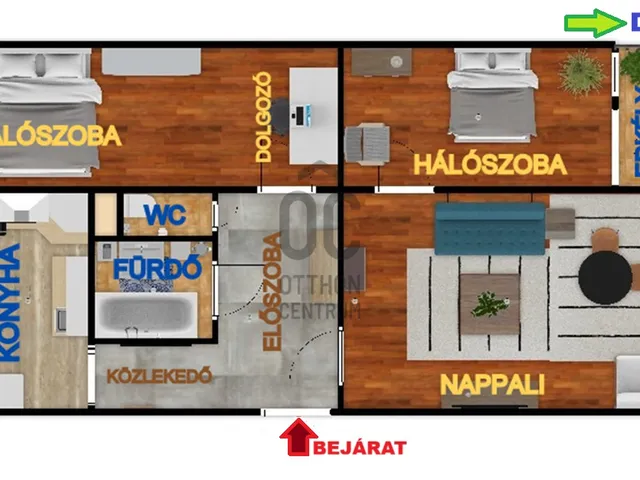 Eladó lakás Budapest XV. kerület, Újpalota, Nyírpalota utca 61 nm