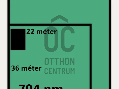 Eladó telek Mogyoród 794 nm