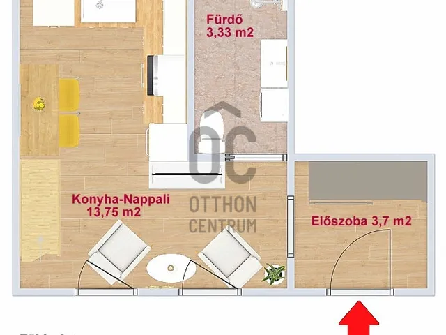 Eladó lakás Budapest VII. kerület, Külső-Erzsébetváros, Nefelejcs utca 31 nm