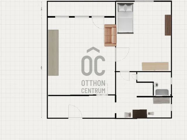 Kiadó lakás Vác, Kisvác 49 nm