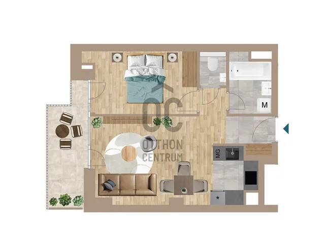 Eladó lakás Budapest XIII. kerület, Lőportárdűlő 41 nm