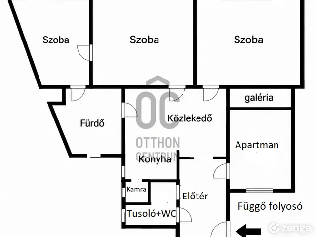 Eladó lakás Budapest IX. kerület, Középső Ferencváros 110 nm