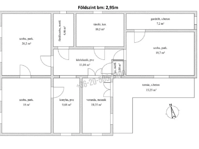 Eladó ház Tiszalúc 101 nm