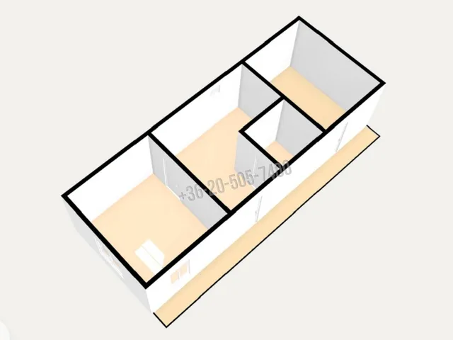 Eladó ház Tiszalúc 50 nm