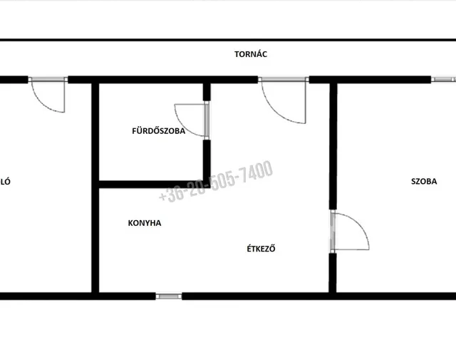 Eladó ház Tiszalúc 50 nm