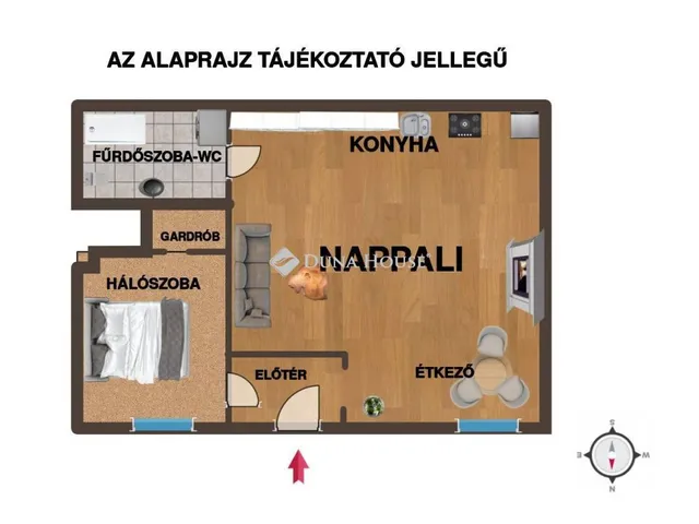 Eladó lakás Budapest V. kerület 39 nm