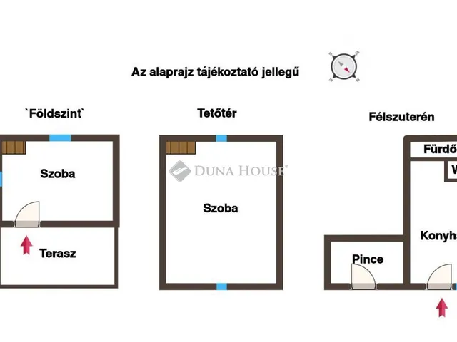 Eladó nyaraló Dunabogdány, Áprily Lajos utca 25 nm