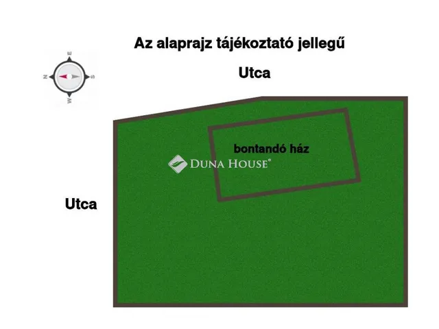 Eladó telek Leányfalu 800 nm