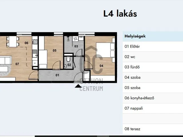 Eladó lakás Zalaegerszeg 62 nm