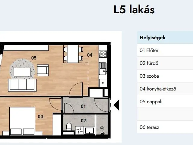 Eladó lakás Zalaegerszeg 48 nm