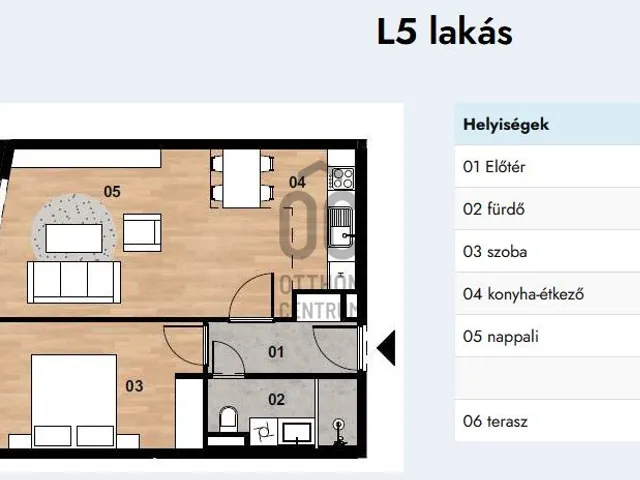 Eladó lakás Zalaegerszeg 48 nm