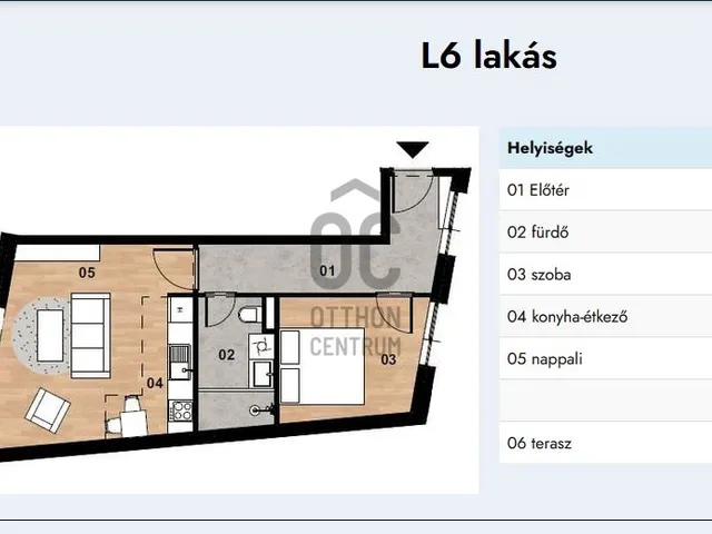 Eladó lakás Zalaegerszeg, Belváros 44 nm