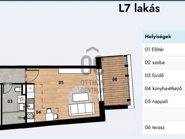 Eladó lakás Zalaegerszeg 50 nm